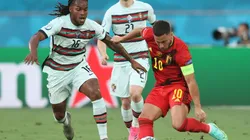 Lo sigue Renato Sanches: enorme partido del belga frente a Portugal.