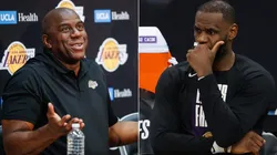 Magic Johnson y LeBron James