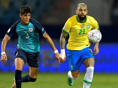 Ecuador se lo empató a Brasil y clasificó a cuartos de final
