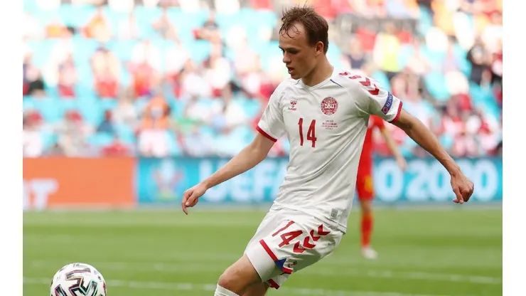 Mikkel Damsgaard, la joven estrella de la Eurocopa que suena para reforzar al Liverpool