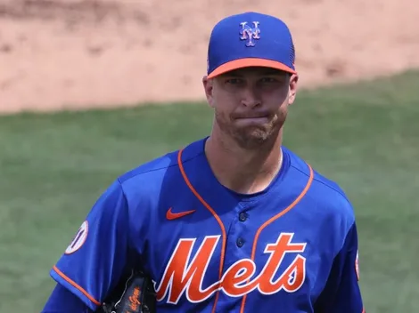 Se le acabó la racha: Jacob deGrom permitió dos carreras ante los Phillies