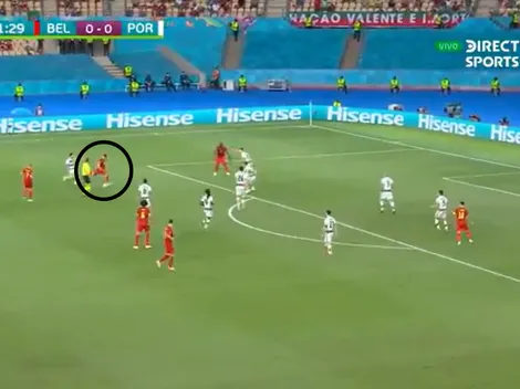 Video: Thorgan Hazard sacó un bombazo de afuera y puso el 1-0 de Belgica ante Portugal