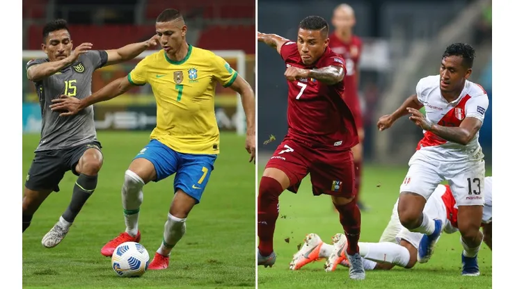 Brasil vs. Ecuador y Venezuela vs. Perú; los partidos del domingo.