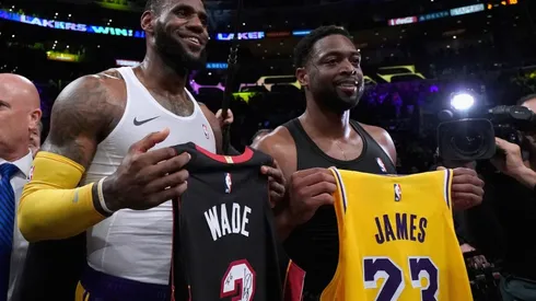 LeBron James y Dwyane Wade, figuras del draft de 2003.