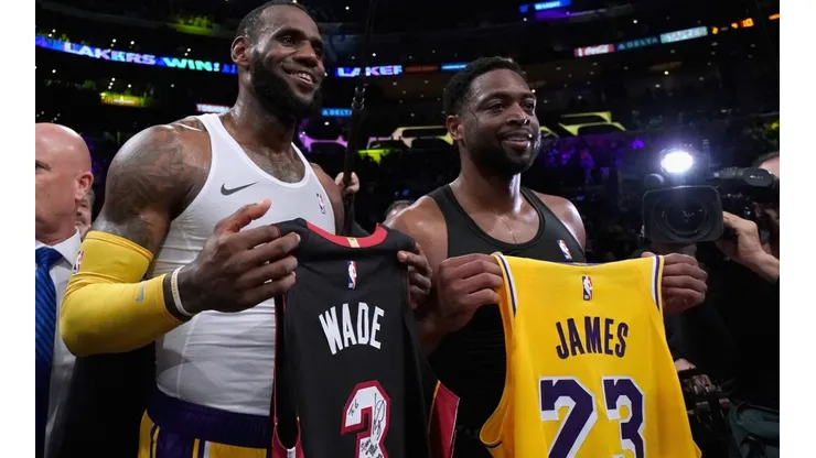 LeBron James y Dwyane Wade, figuras del draft de 2003.