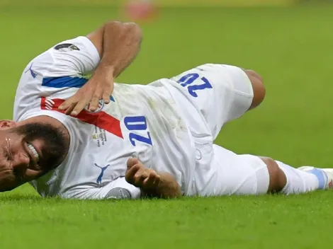 Paraguay confirmó la dura lesión rodilla de su delantero Antonio Bareiro