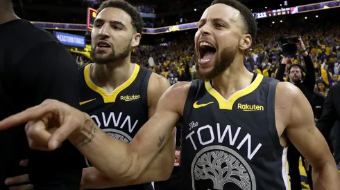 Stephen Curry y Klay Thompson (Foto: Getty)