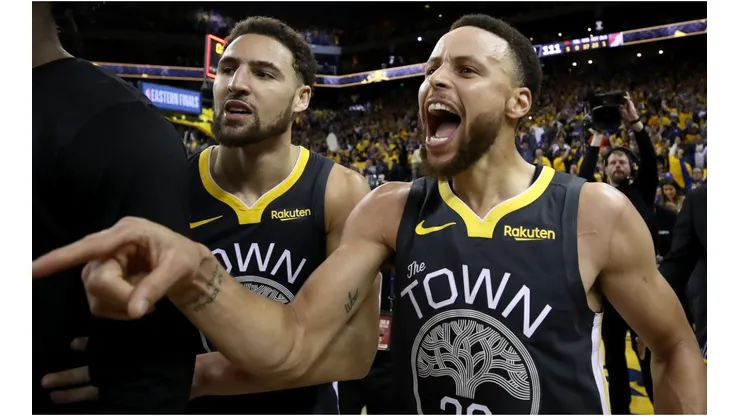 Stephen Curry y Klay Thompson (Foto: Getty)