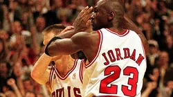 Steve Kerr y Michael Jordan