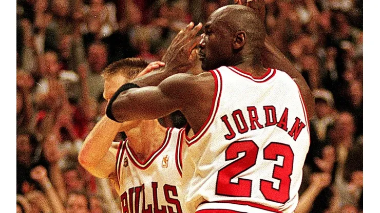 Steve Kerr y Michael Jordan