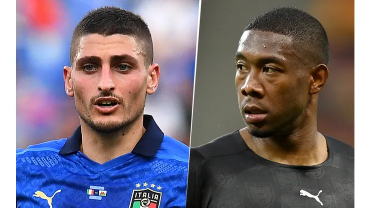 Italia vs. Austria por la Eurocopa 2020 en los octavos de final (Fuente: Getty Images)