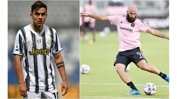 Paulo Dybala y Gonzalo Higuaín