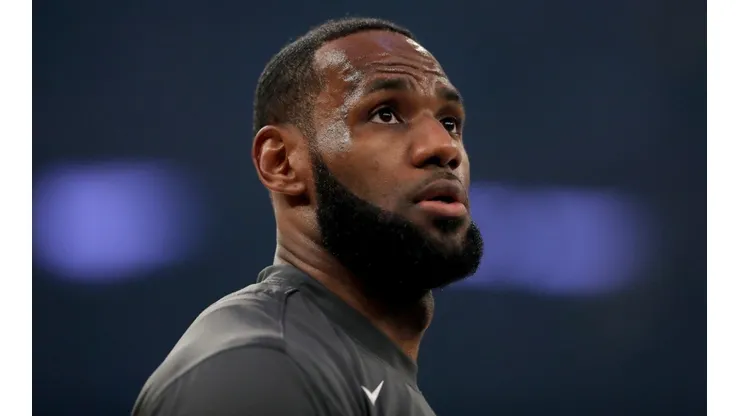 LeBron James, estrellas de Los Angeles Lakers