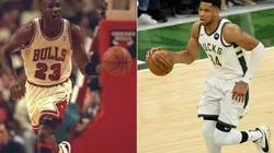 Michael Jordan y Giannis Antetokounmpo