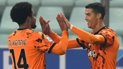 Weston McKennie y Cristiano Ronaldo