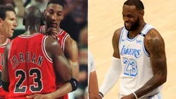 Michael Jordan, Scottie Pippen y LeBron James