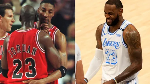 Michael Jordan, Scottie Pippen y LeBron James