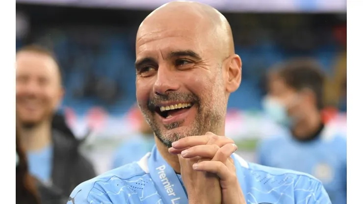 Pep Guardiola, entrenador de Manchester City.