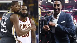 Kevin Durant, LeBron James y Scottie Pippen