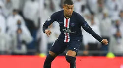 Kylian Mbappé, jugador de PSG frente a Real Madrid.