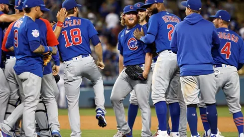 Chicago Cubs celebra triunfo ante Los Angeles Dodgers