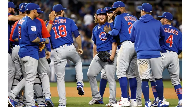 Chicago Cubs celebra triunfo ante Los Angeles Dodgers