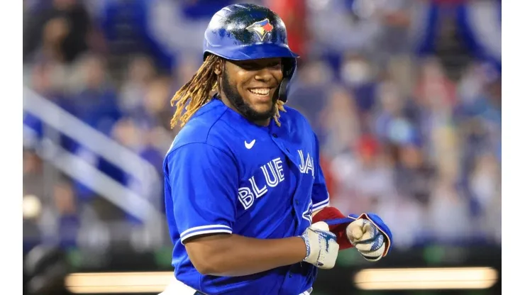 Vladimir Guerrero Jr. sigue con su gran primera mitad de temporada (Getty Images)