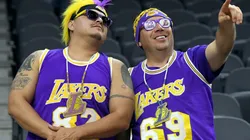 Aficionados mexicanos de los Lakers