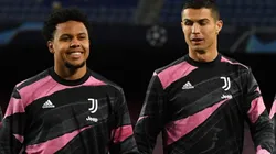 Weston McKennie y Cristiano Ronaldo
