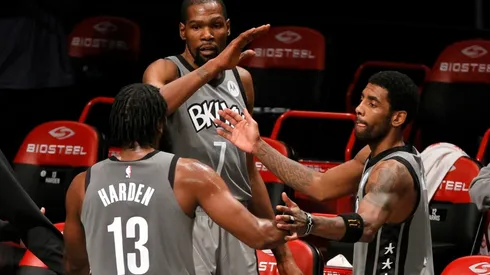 Kevin Durant, Kyrie Irving y James Harden