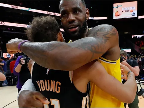 El irrespetuoso triple de Trae Young a Milwaukee Bucks que llegó a oídos de LeBron James