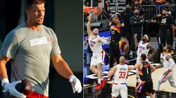 Rob Gronkowski y Phoenix Suns vs. Los Angeles Clippers
