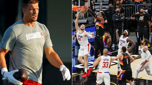 Rob Gronkowski y Phoenix Suns vs. Los Angeles Clippers