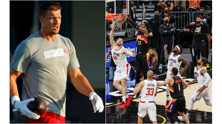 Rob Gronkowski y Phoenix Suns vs. Los Angeles Clippers