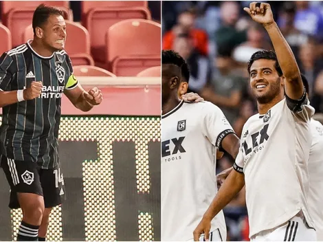 Chicharito y Vela se hermanan en el gol por primera vez desde sus arribos a la MLS