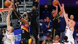 Los tiros de Ayton y Davis.