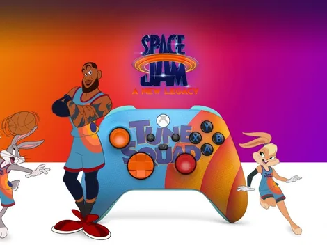 Así son los nuevos mandos para Xbox tematizados con Space Jam