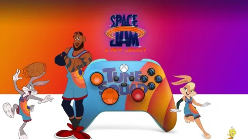 Así son los nuevos mandos para Xbox tematizados con Space Jam