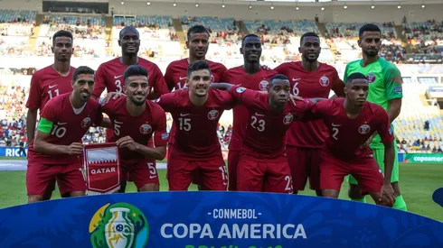 La Selección de Qatar formando parte de la Copa América (Foto: Getty Images).