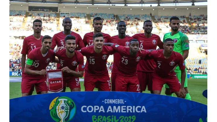 La Selección de Qatar formando parte de la Copa América (Foto: Getty Images).