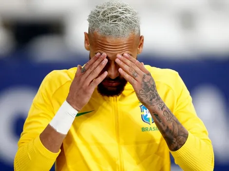 Neymar fue quien más pelotas y duelos perdió vs. Colombia