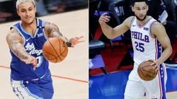 Kyle Kuzma y Ben Simmons