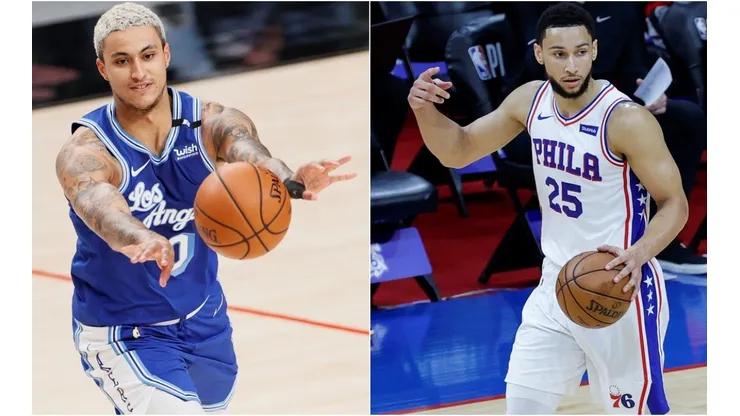 Kyle Kuzma y Ben Simmons