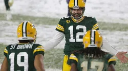Aaron Rodgers todavía no se ha reportado con los Packers (Getty Images)