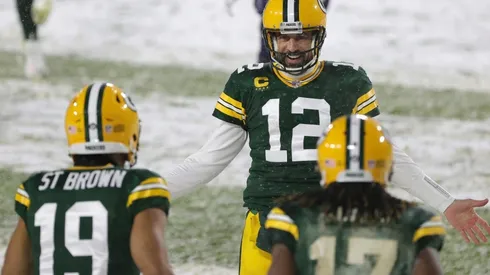 Aaron Rodgers todavía no se ha reportado con los Packers (Getty Images)