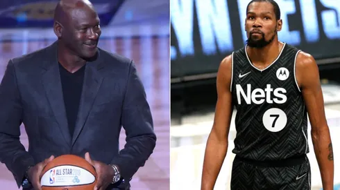 Michael Jordan y Kevin Durant (Fotos: Getty)