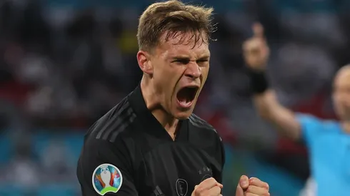 Joshua Kimmich gritando el segundo gol de Alemania ante Hungría (Foto: Getty Images)