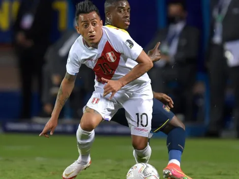 Christian Cueva fue el jugador que más duelos ganó y chances creó vs. Ecuador