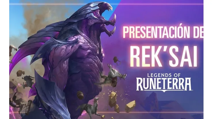 Rek'Sai llega a Legends of Runeterra con una nueva Palabra Clave: Acechar