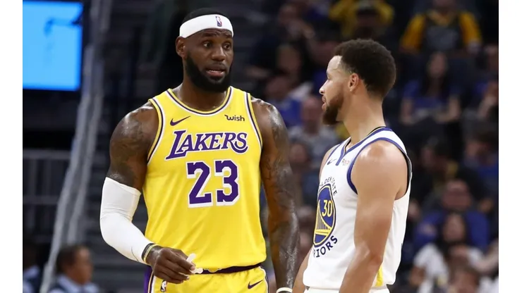 LeBron James y Stephen Curry tendrán que seguir siendo rivales (Getty Images)